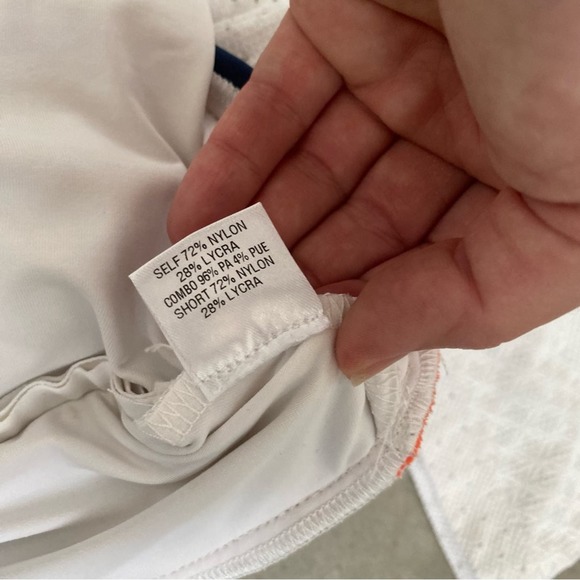 L'ETOILE sport tennis workout retro lace mini pleated skirt XS - Picture 6 of 6